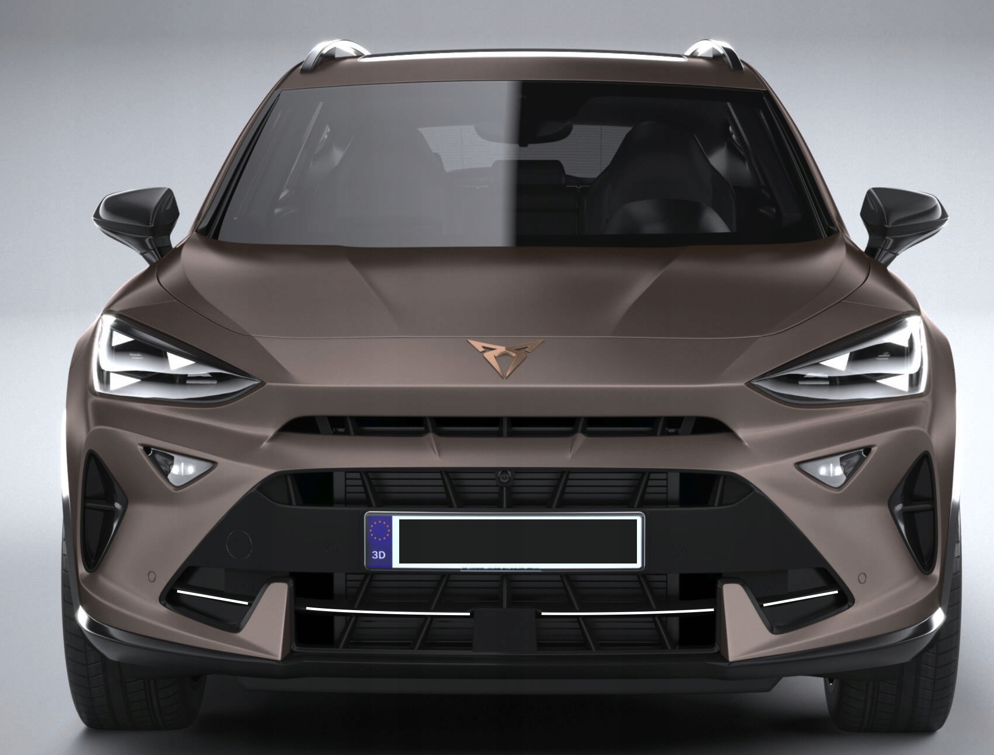 Cupra Formentor - Listwy CHROM grill Zderzak Atrapa Dekoracyjne Ozdobne