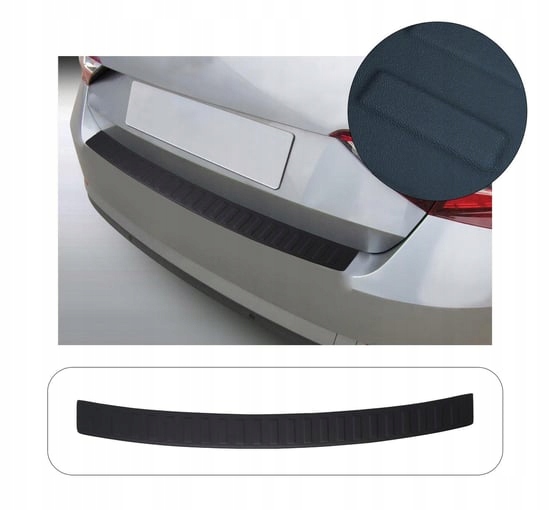 SKODA SUPER B 3 SD 2015 Listwa Nakładka na Zderzak Tylni Czarna ABS