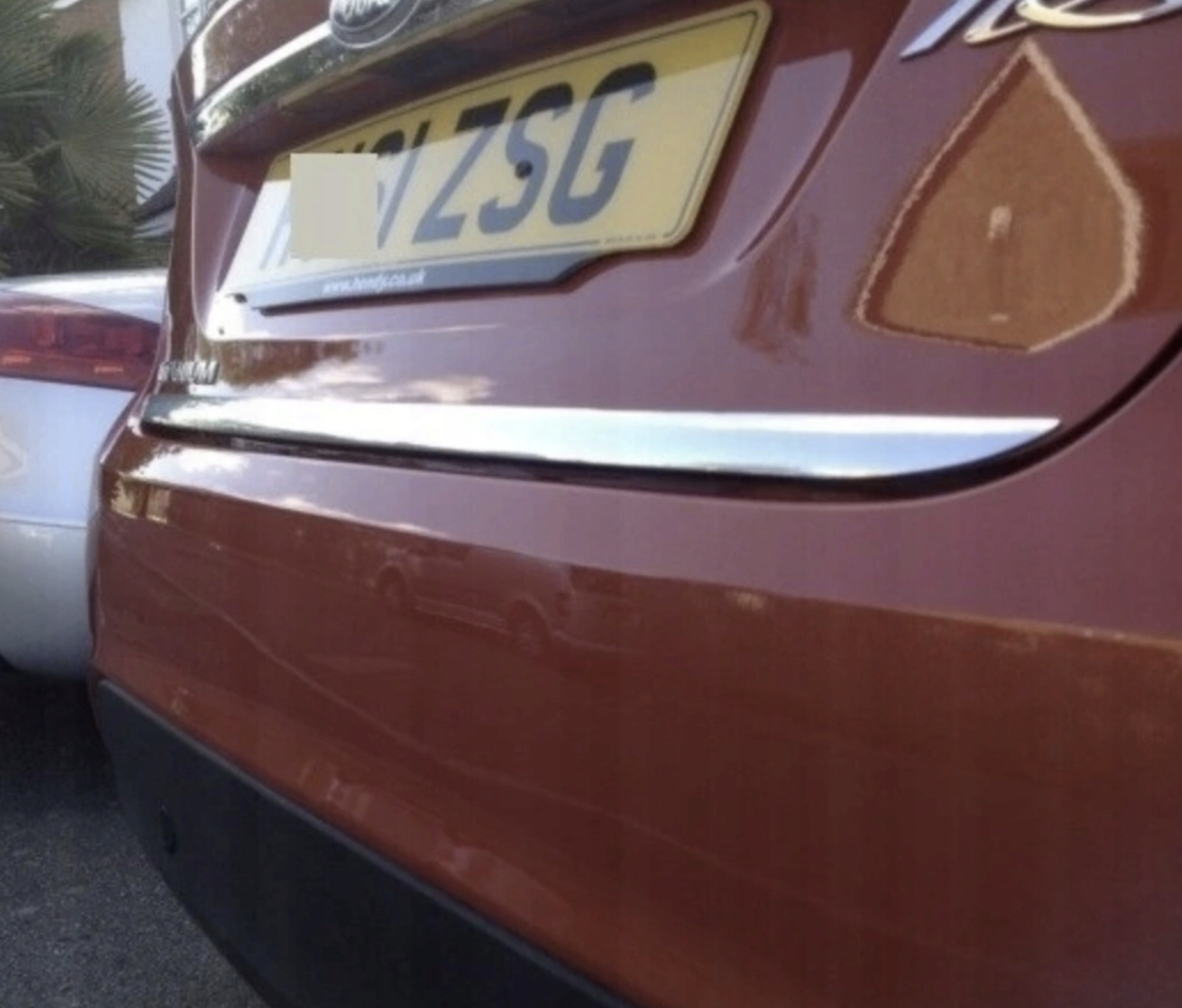 Renault R5 E-Tech 2024+ Listwa Chromowana na Klapę Bagażnika Chrom Ozdobna