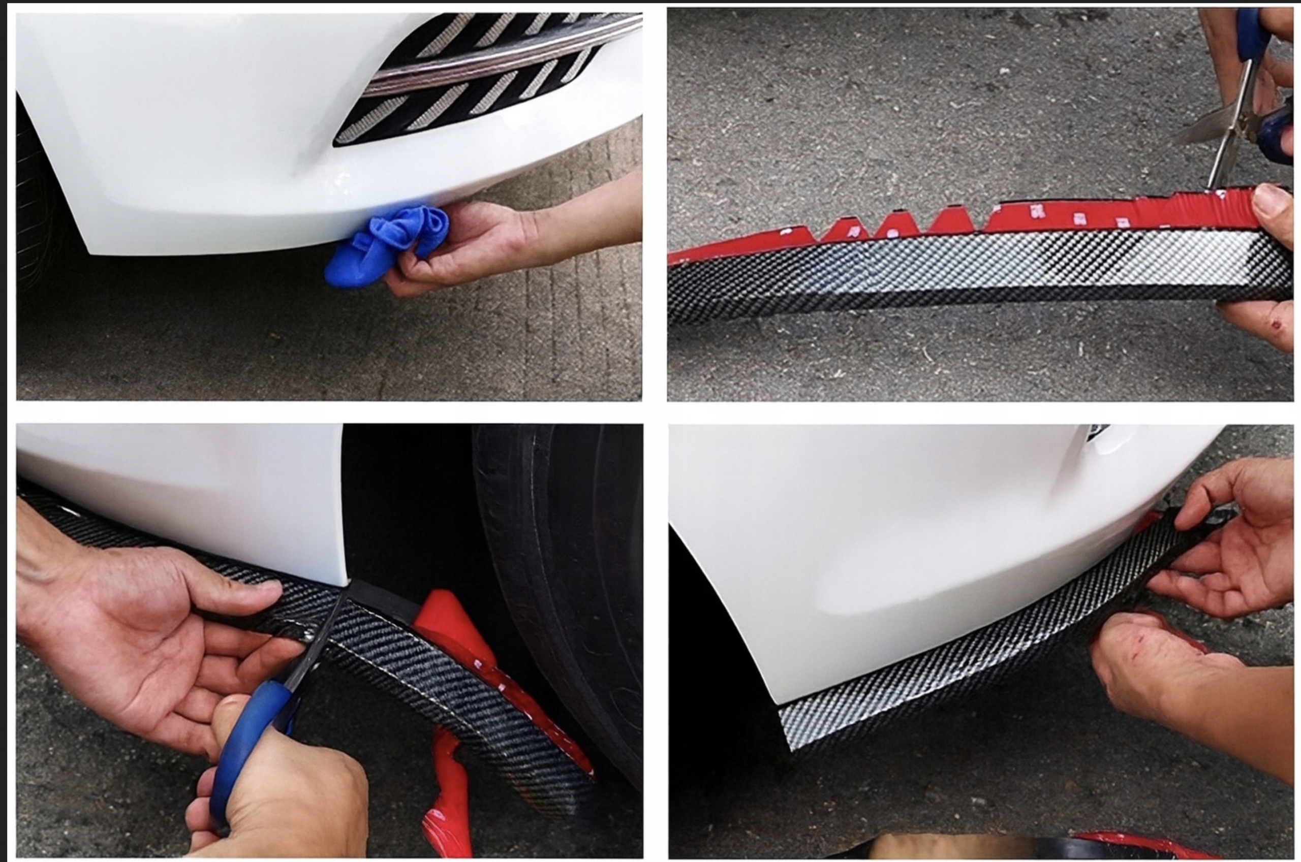 Kia XCeed Crossover 19-25 - Listwa Spojler Dokładka Zderzaka