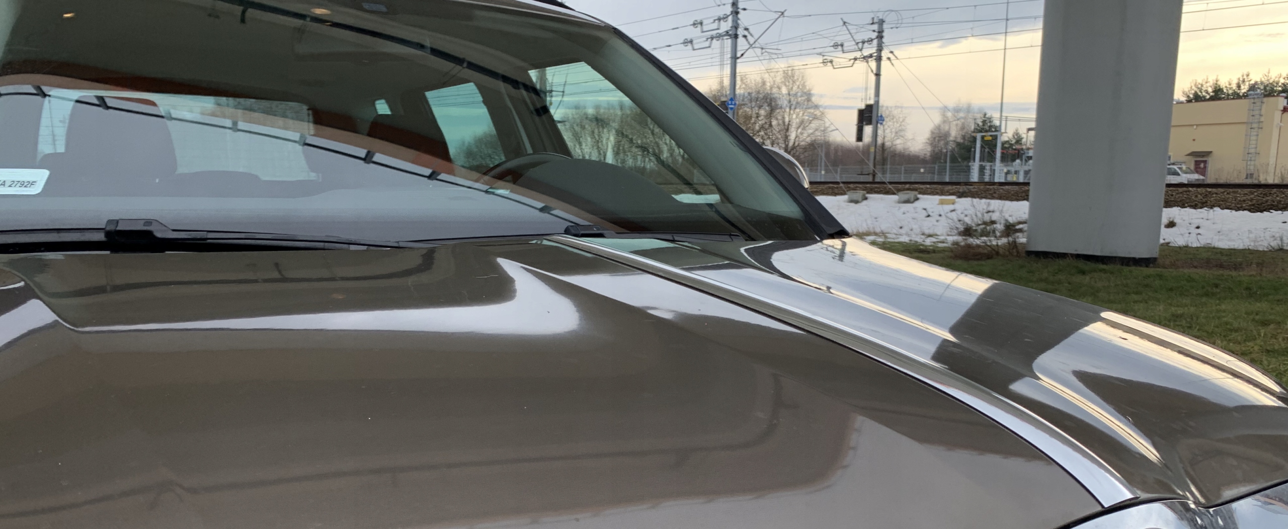 Genesis G70, G80, G90, GV70 - LISTWA CHROM na Maskę Ochronna Chromowa