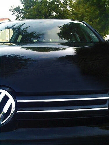 VW GOLF VI Mk6 - Listwy CHROM GRILL atrapa Tuning