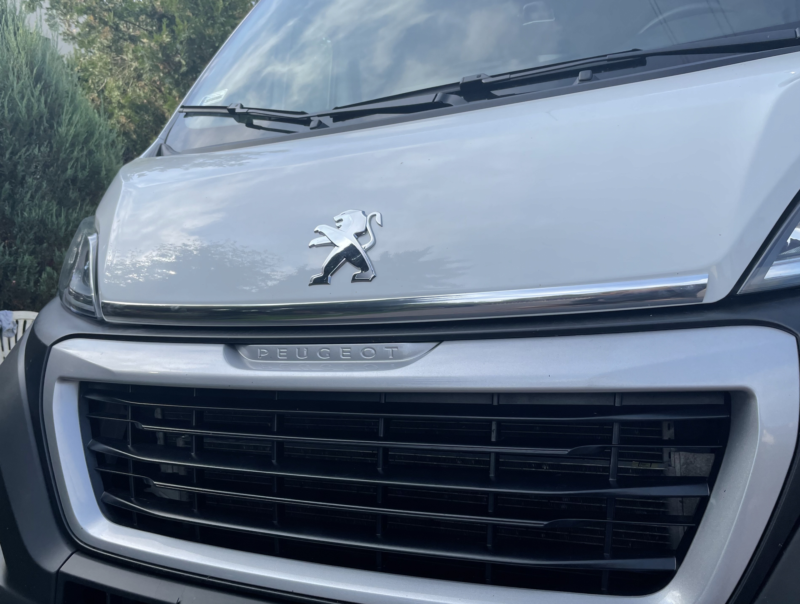 Citroen JUMPER - Listwa CHROM maska przód