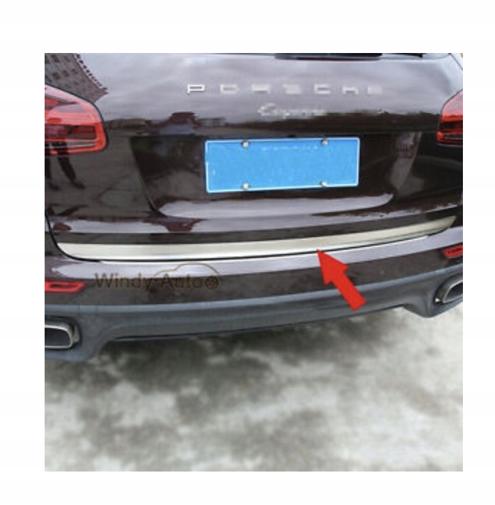 Porsche CAYENNE 2 II - Listwa chrom chromowana. na klapę bagażnika Tuning