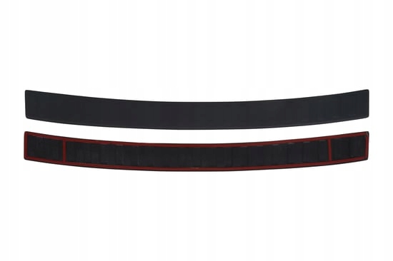 VOLKSWAGEN TRANSPORTER T7 Listwa Nakładka na Zderzak Tylni Czarna ABS