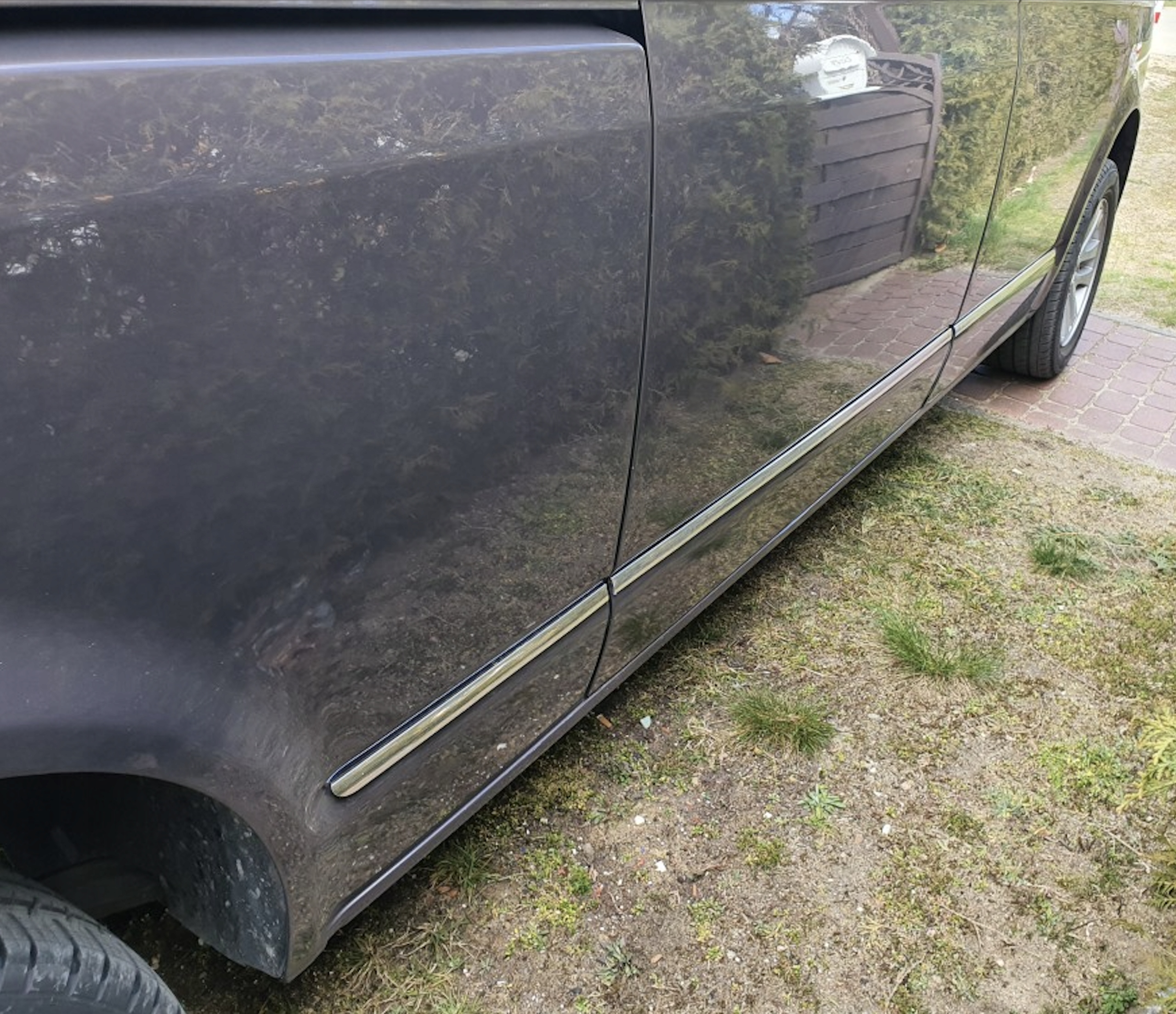 VW Caravelle Multivan T5 Listwy CHROM Boczne LONG