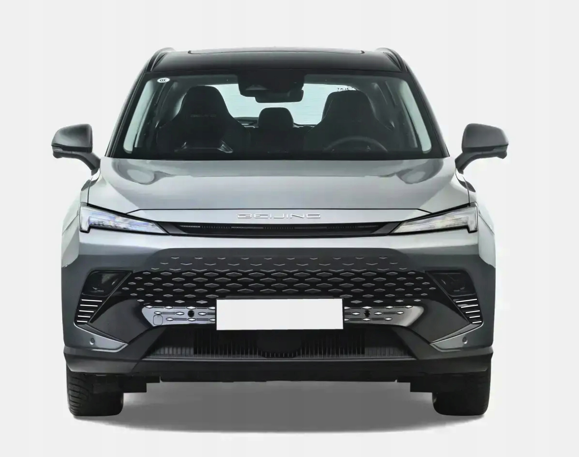 BAIC BEIJING 5 - Listwy CHROM na grill Zderzak Atrapa Ozdobne Dekoracyjne