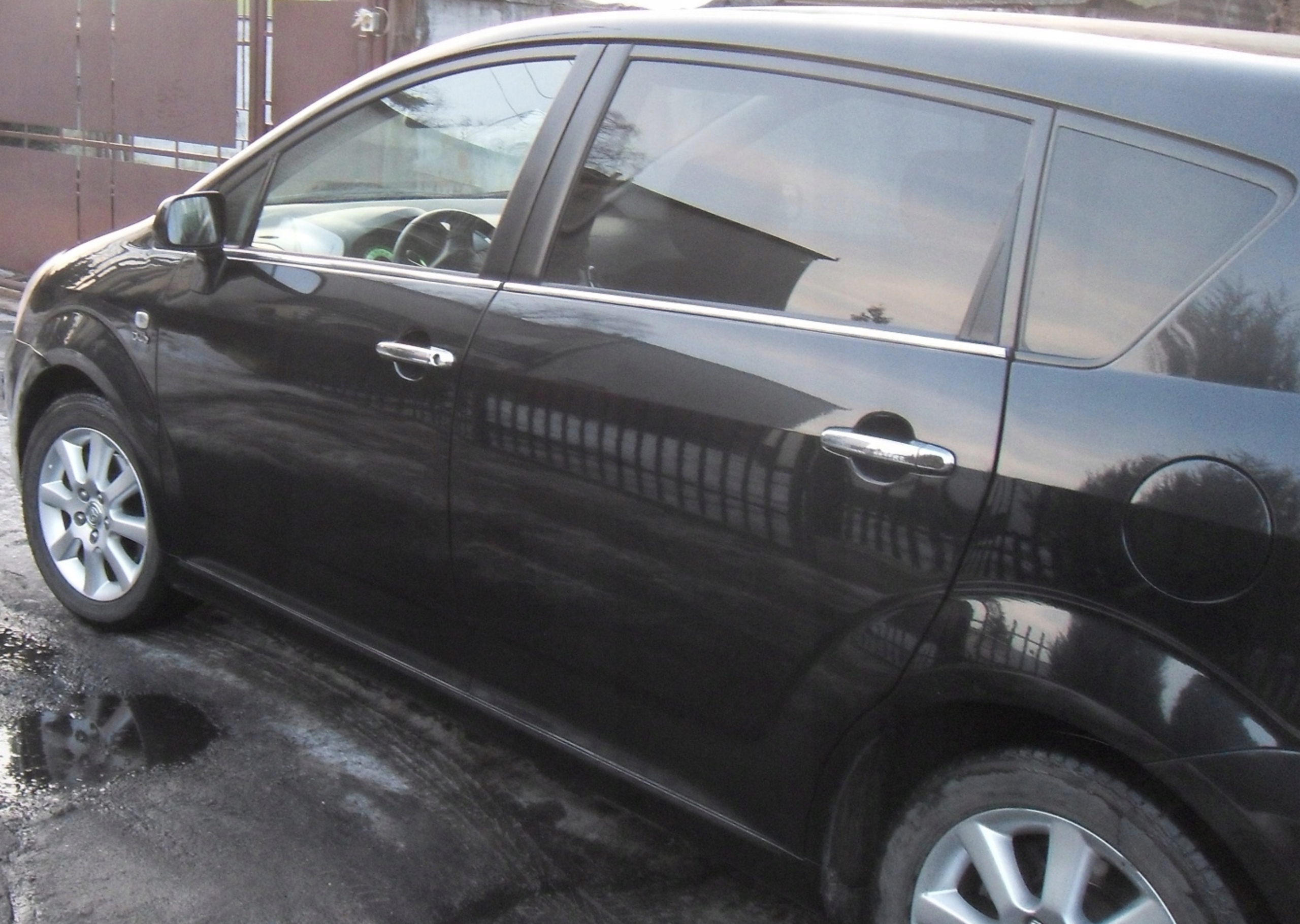 Renault SCENIC II 2 GRAND - Listwy Chrom Okienne Zgarniające Nakładki wymla