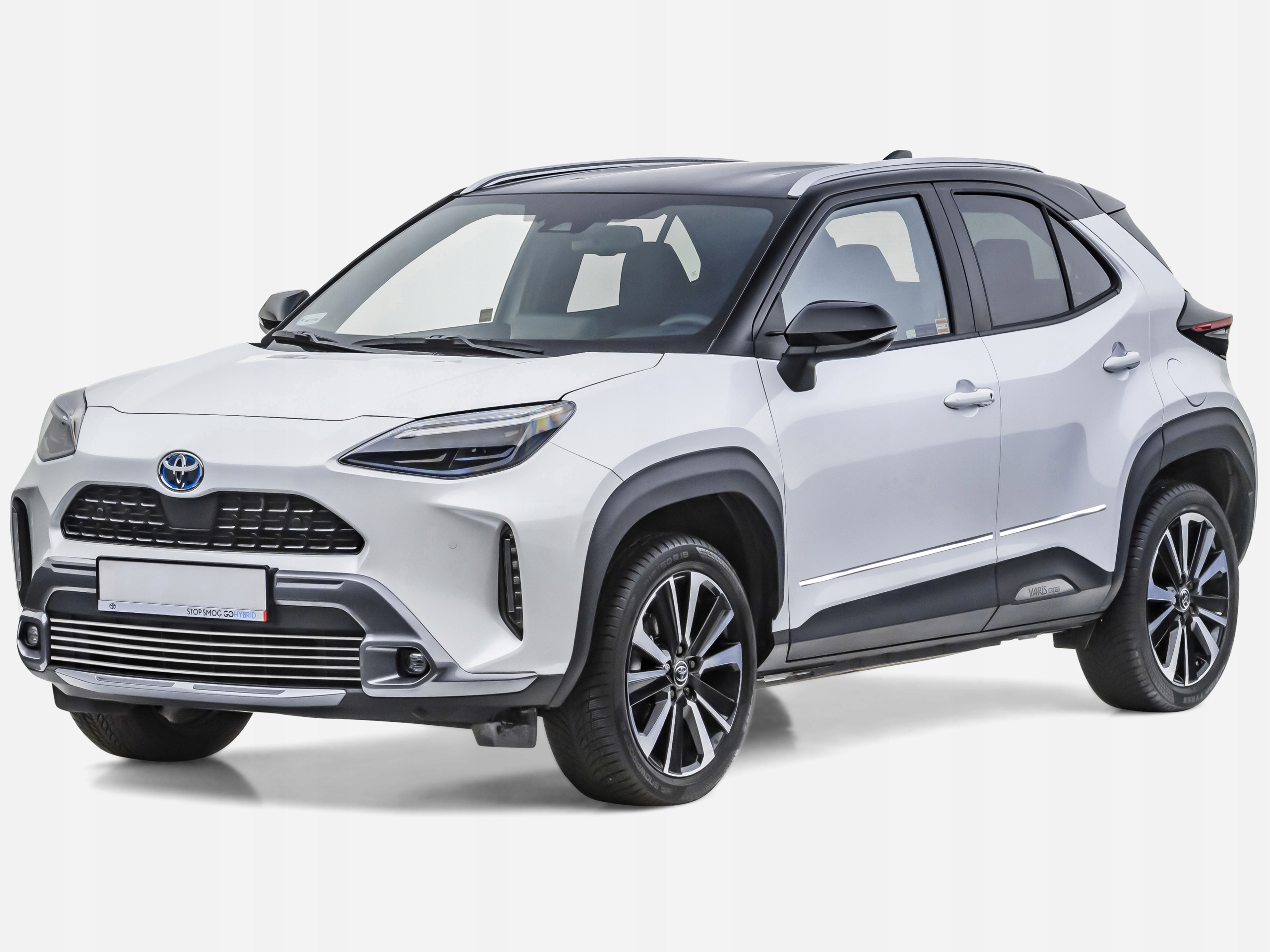 Toyota Yaris Cross - Listwy CHROM GRILL na atrapę zderzak Chromowane