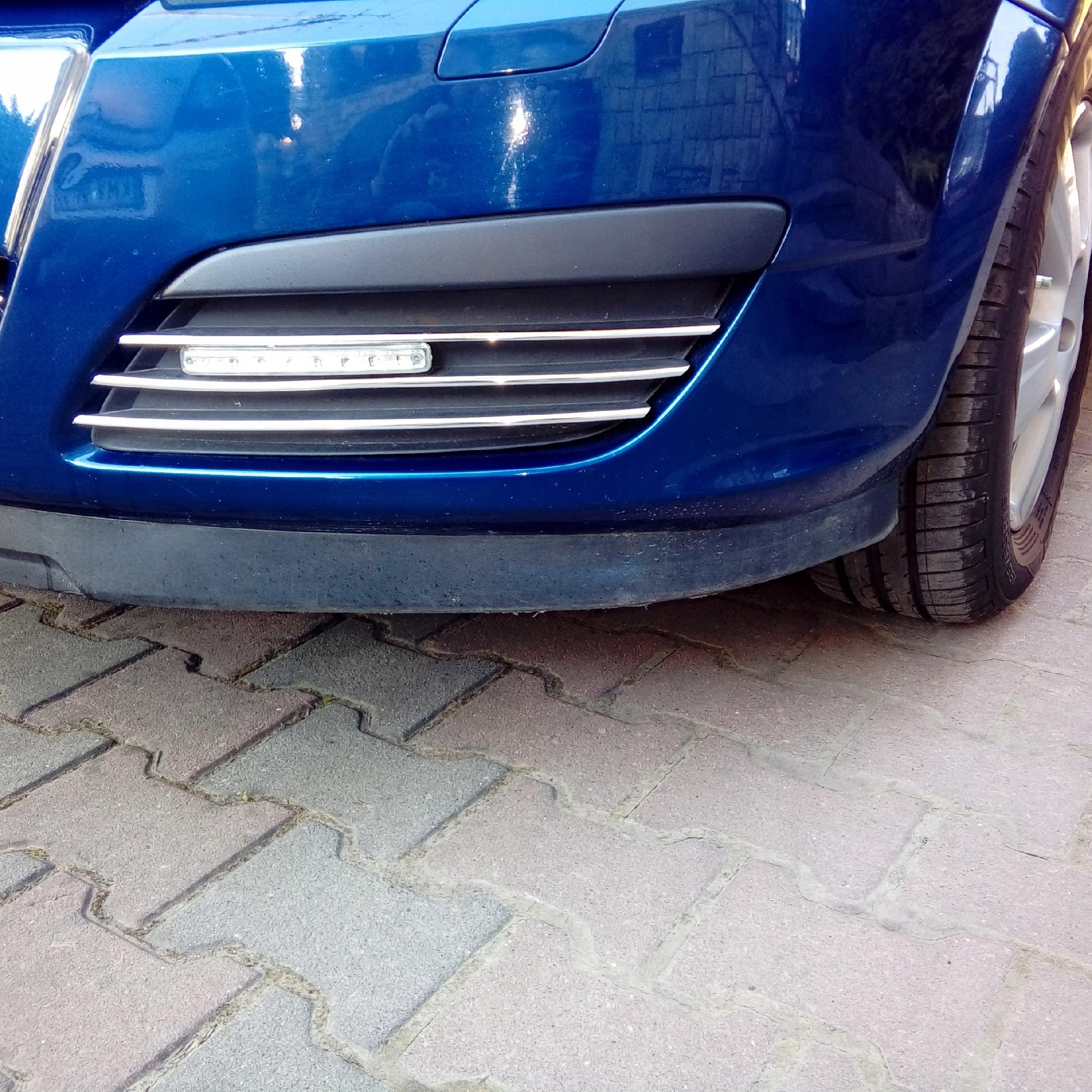 OPEL ASTRA H MK V Listwy CHROM GRILL atrapa Tuning