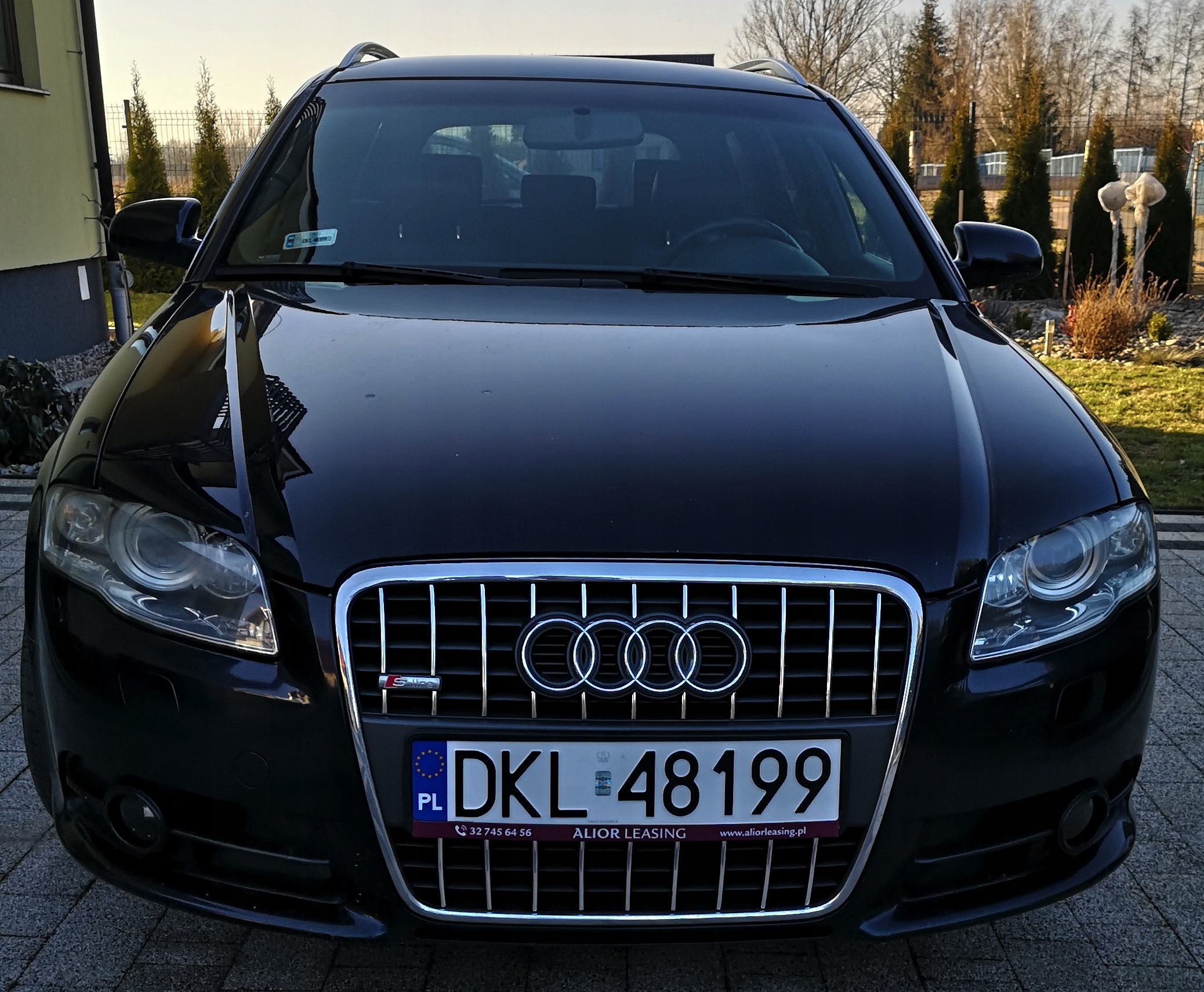AUDI A4 B7 S-LINE Listwy CHROM GRILL atrapa TUNING