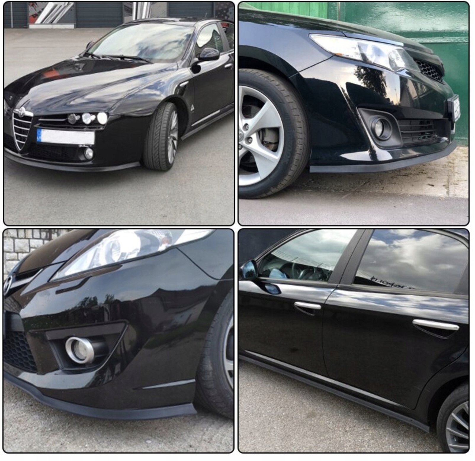 Ford Focus Mk3 Kombi 11-18 - Listwa Spojler Dokładka Zderzaka