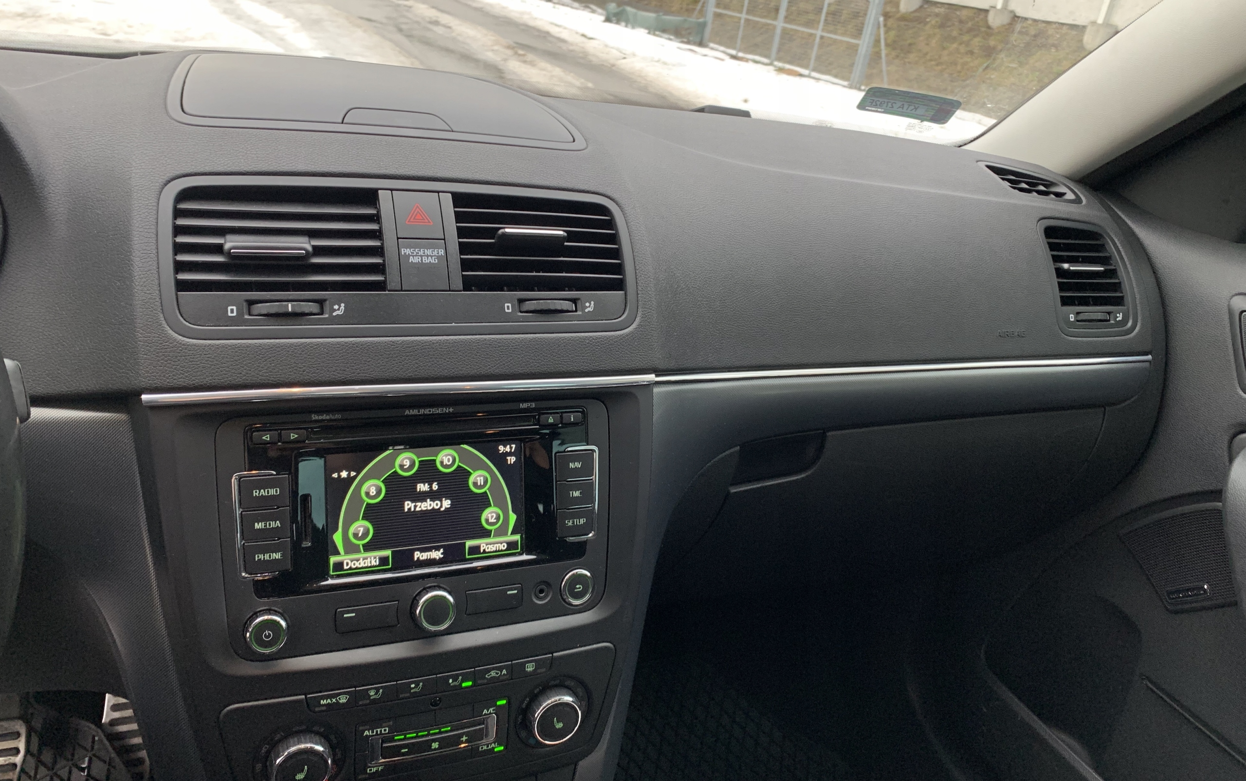 Dodge Nitro, Caliber - Listwy chrom do WNĘTRZA chromowane na