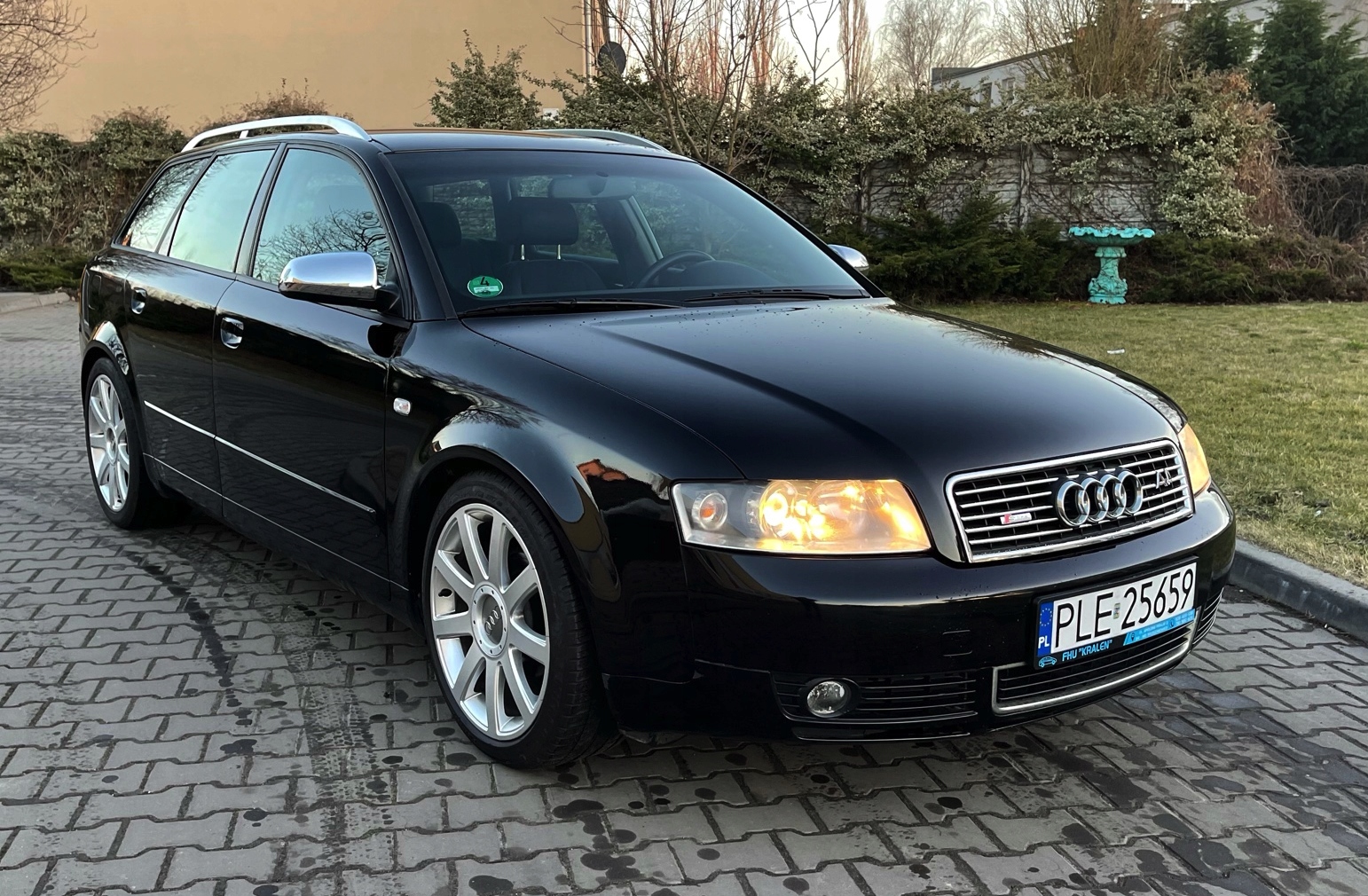 AUDI A4 B6 00-04 Listwy CHROM GRILL atrapa Tuning