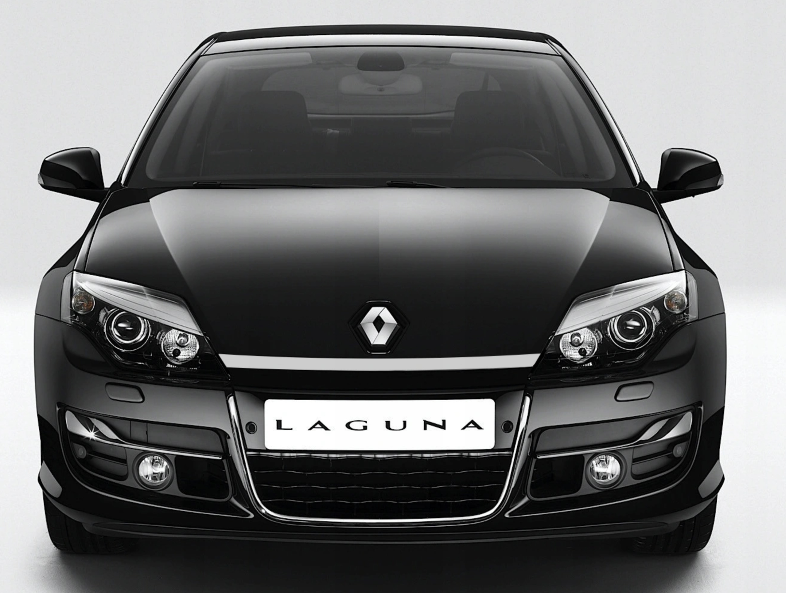 RENAULT LAGUNA III - Listwa MASKA CHROM PRZÓD