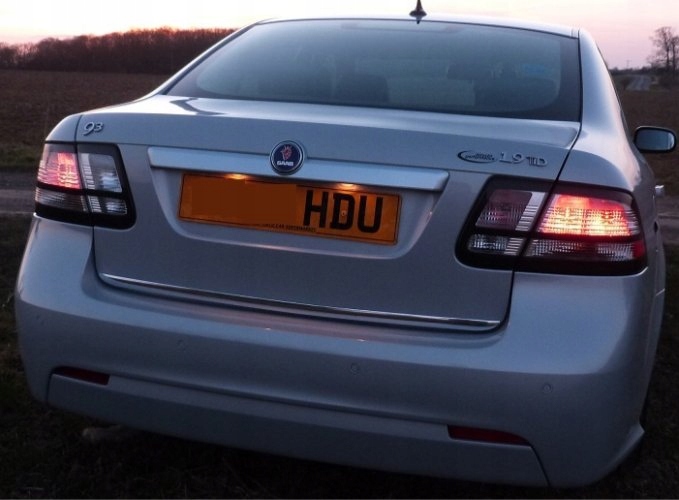 SAAB 9-3 II YS3F - LISTWA CHROM KLAPA na Klapę