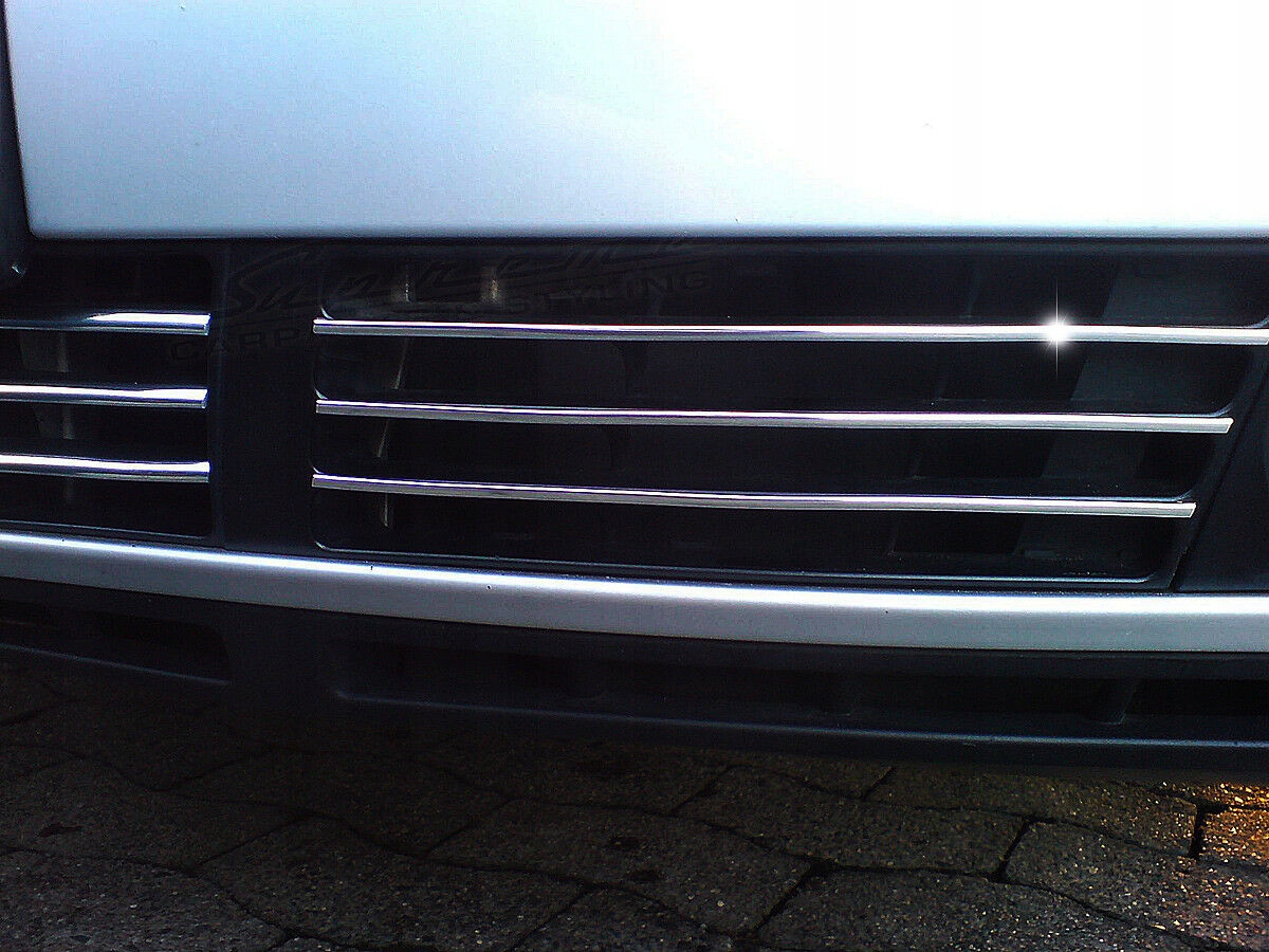 Audi A4 B5 - Listwy CHROM na GRILL atrape Tuning