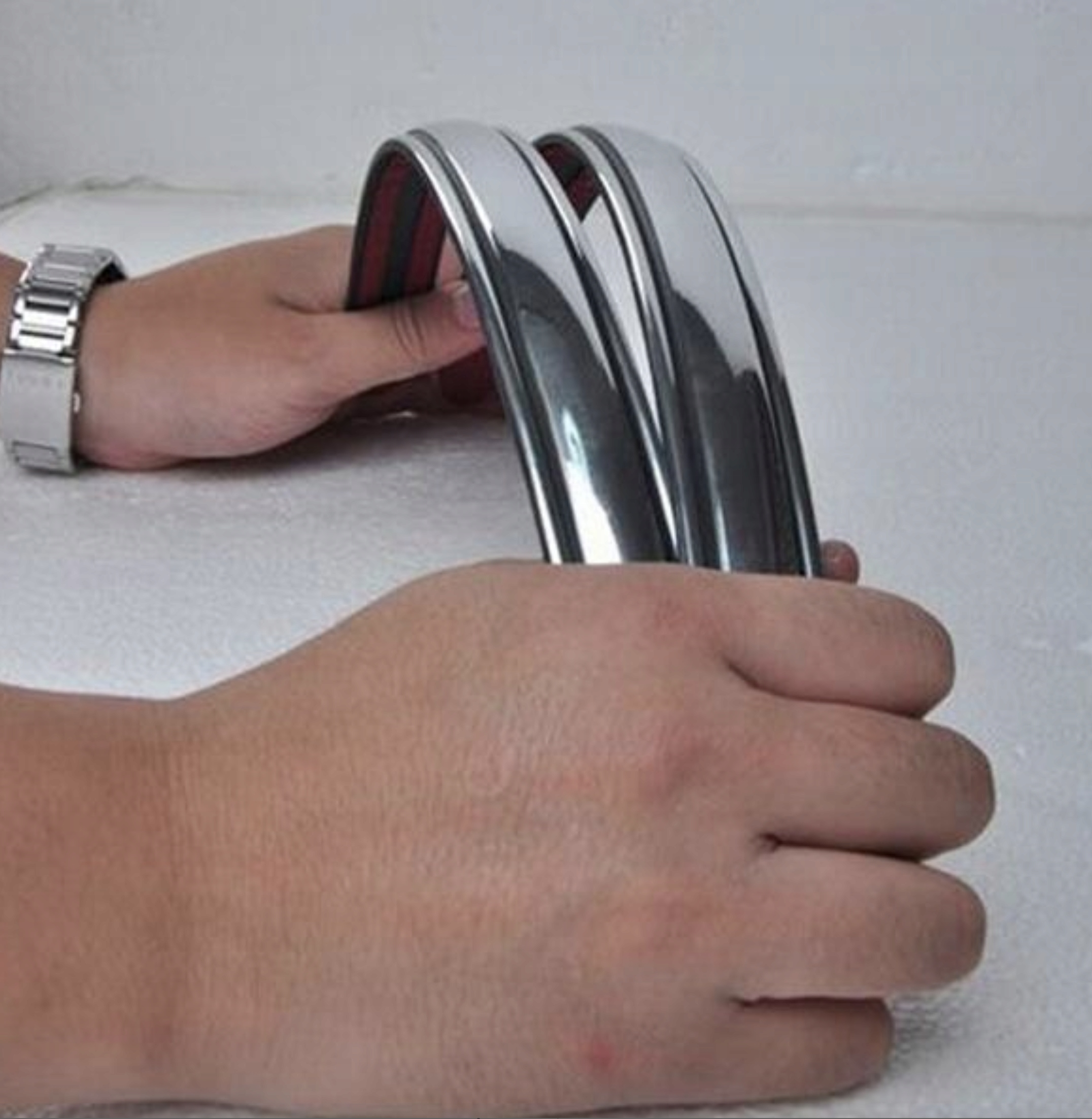 Renault Captur I Crossover 13-19 - Listwy Odbojniki / Ochraniacz Zderzaka