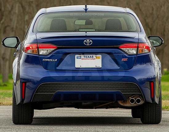 Toyota Corolla E21 LISTWA CHROM Klapa 3M Bagażnik