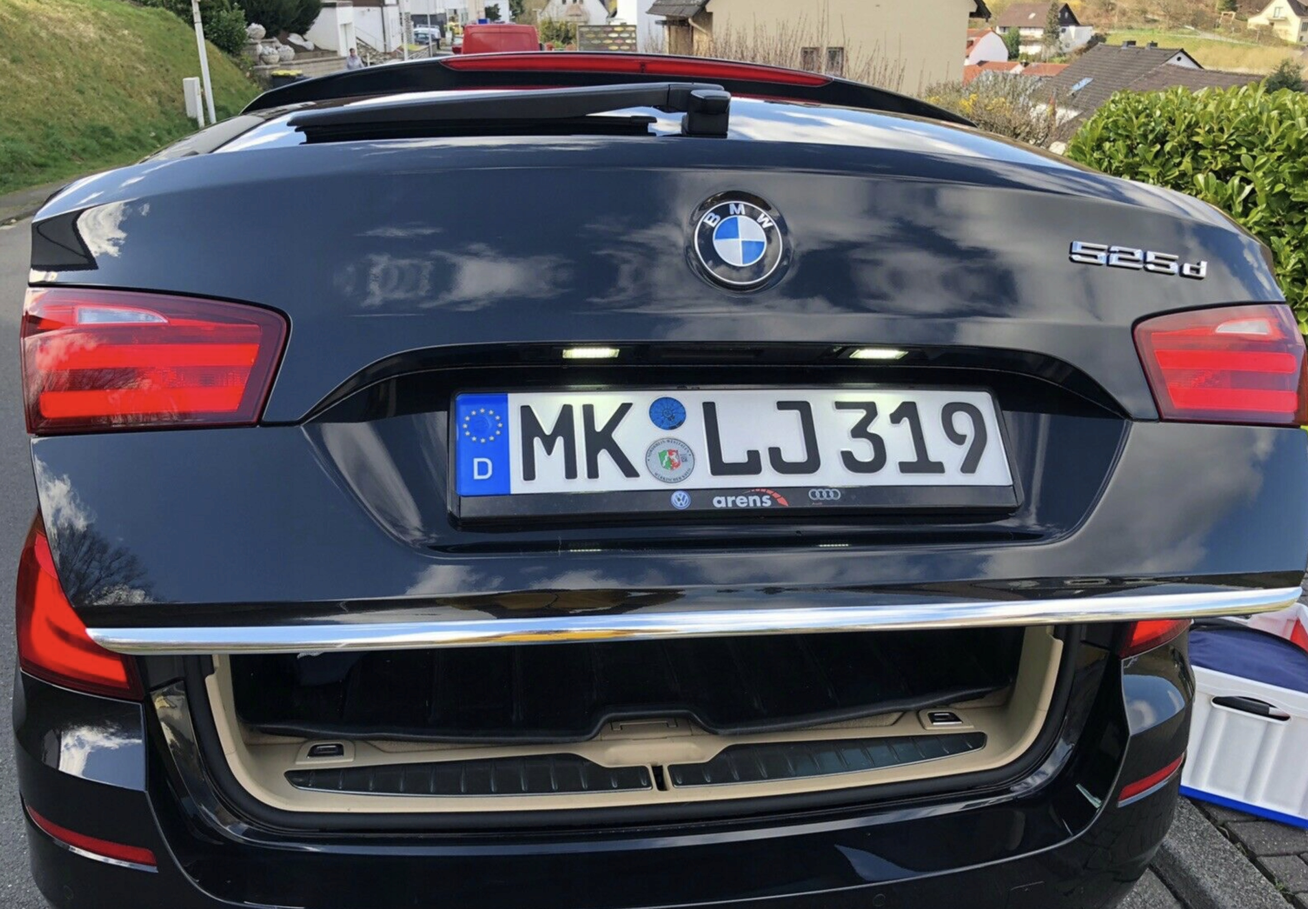 BMW 5 F11 Touring - LISTWA CHROM Chromowana Klapa