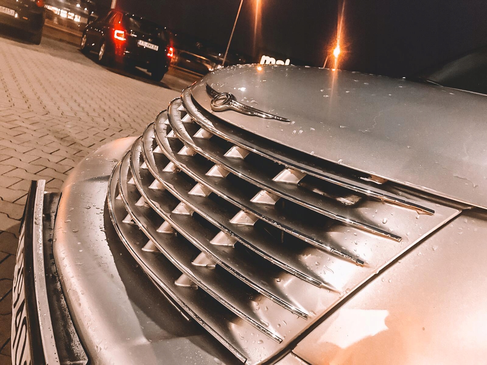 Chrysler PT Cruiser - Listwy CHROM na Grill Przód