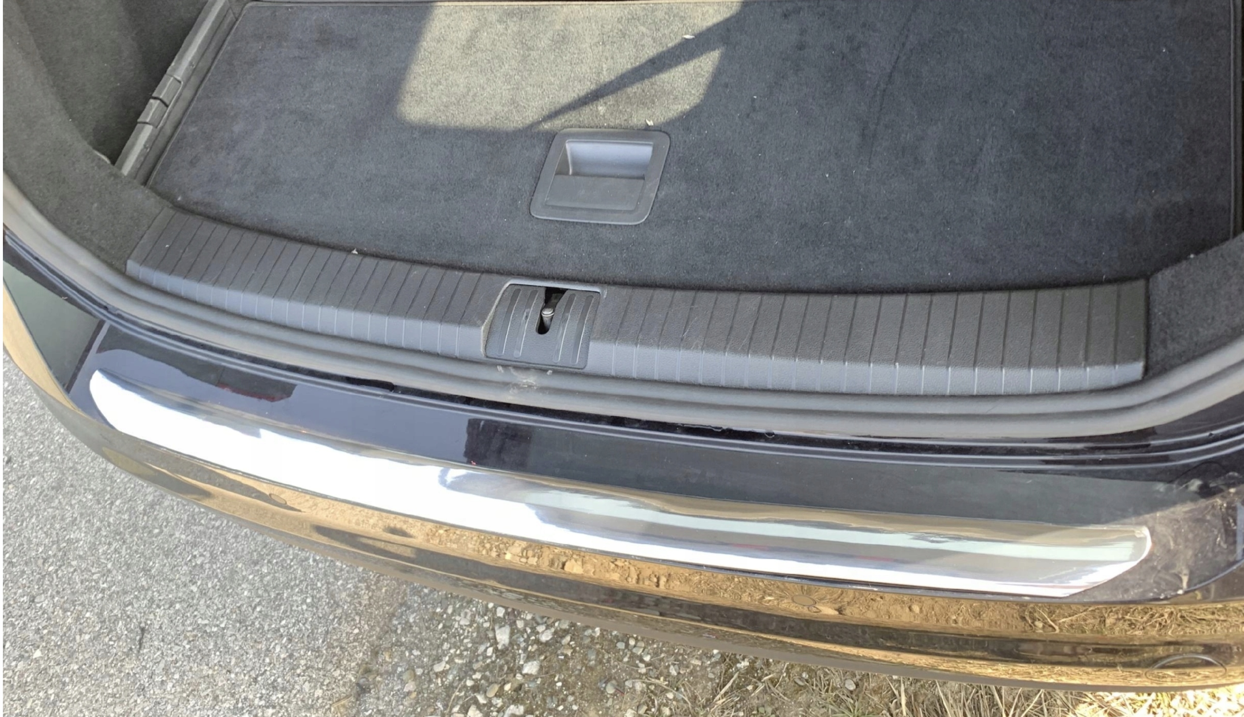 Vw Passat B7 - Listwa Ochronna Chrom Chromowana na Zderzak Tylny