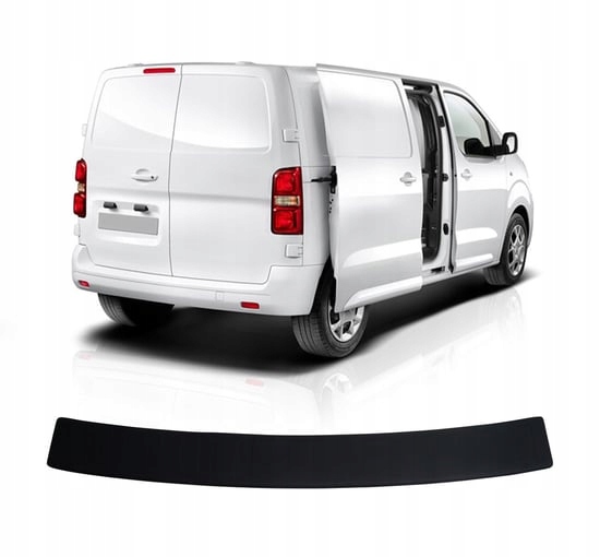 CITROEN JUMPY 2016 Listwa Nakładka na Zderzak Tylni Czarna ABS