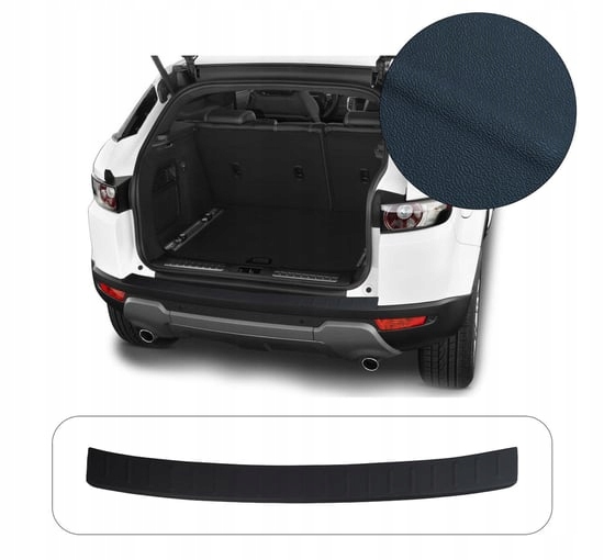 RANGE ROVER EVOQUE 2011 Listwa Nakładka na Zderzak Tylni Czarna ABS