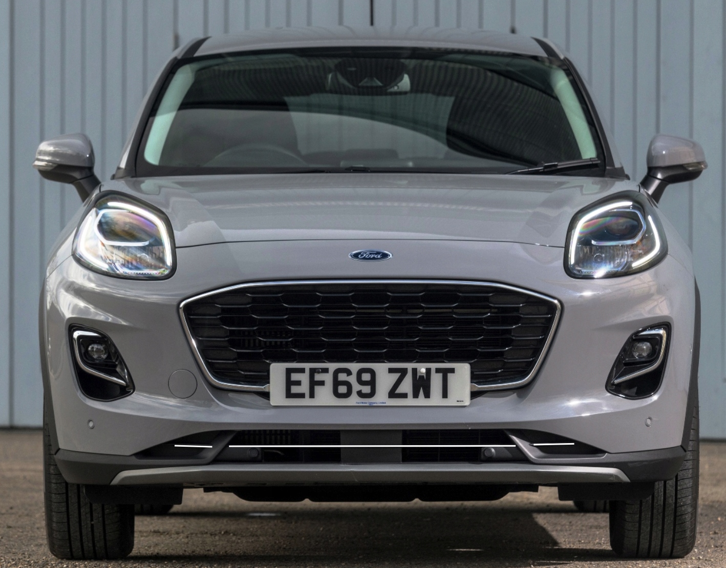 FORD PUMA - Listwy CHROM GRILL na atrapę zderzak Chromowane Nakładki