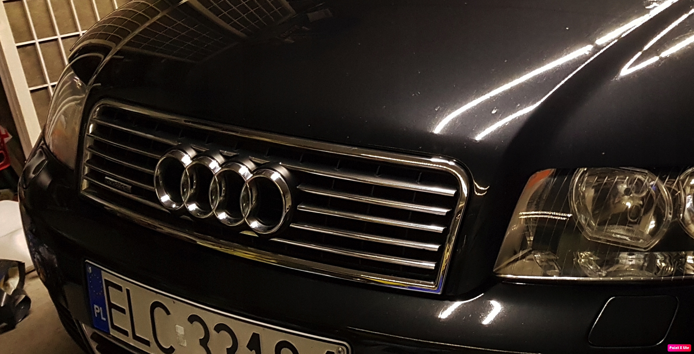 AUDI A4 B6 00-04 Listwy CHROM GRILL atrapa Tuning