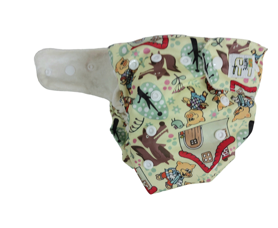 Pieluszka Wielorazowa KIESZONKA BAMBUS TRZY ŚWINKI Pieluszki NappiMe