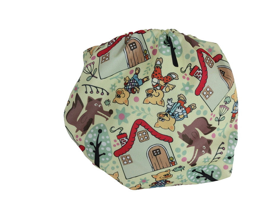 Pieluszka Wielorazowa KIESZONKA BAMBUS TRZY ŚWINKI Pieluszki NappiMe