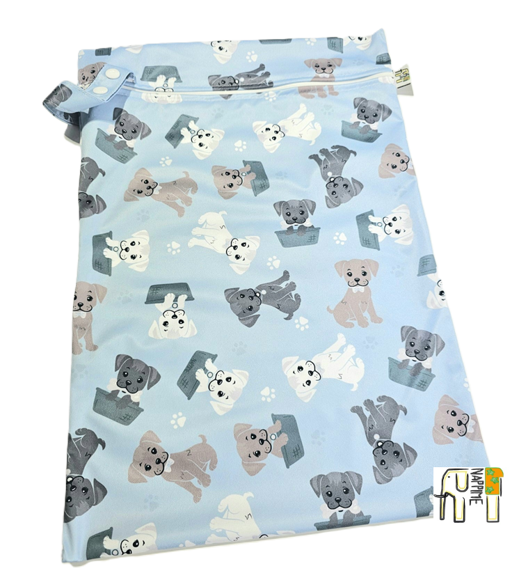 WOREK na Pieluszki PUL  PIESKI NIEBIESKIE Worki na Pieluszki NappiMe