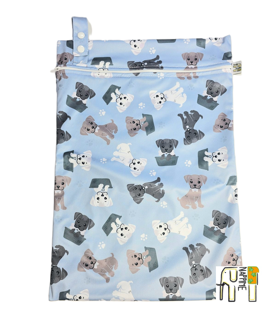 WOREK na Pieluszki PUL  PIESKI NIEBIESKIE Worki na Pieluszki NappiMe