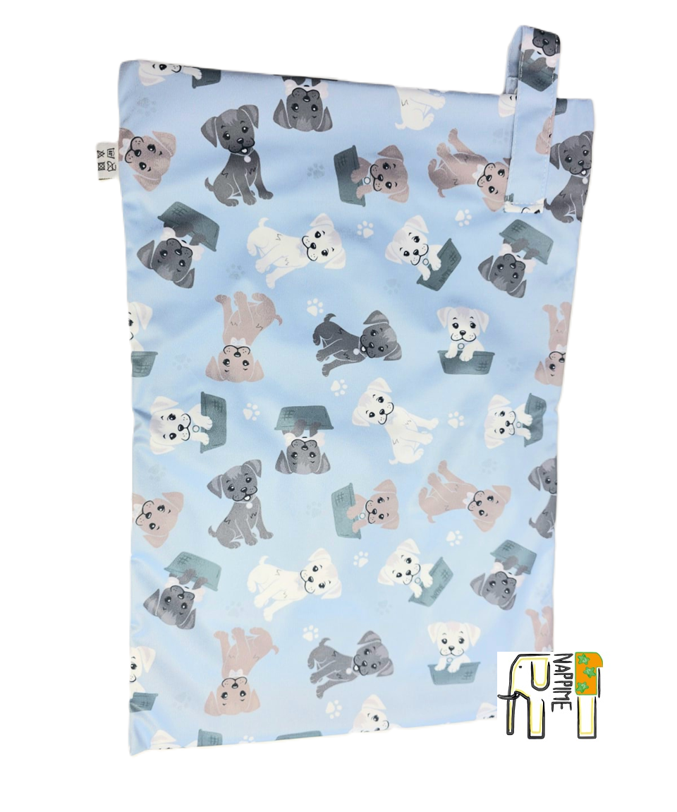 WOREK na Pieluszki PUL  PIESKI NIEBIESKIE Worki na Pieluszki NappiMe