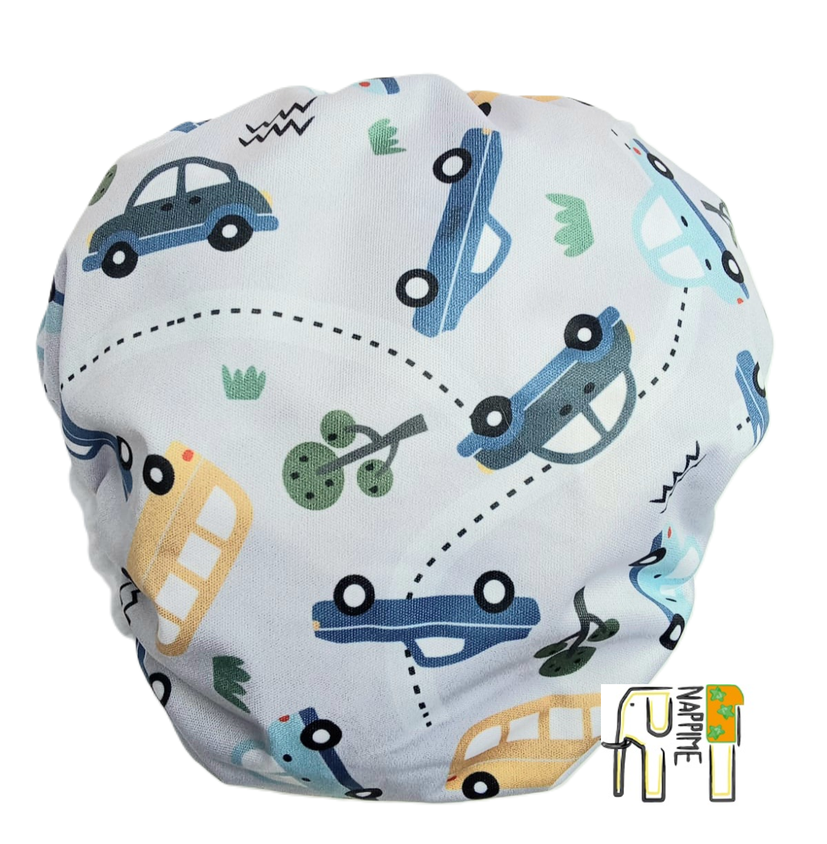 Pieluszka Wielorazowa KIESZONKA BAMBUS SAMOCHODY Pieluszki NappiMe