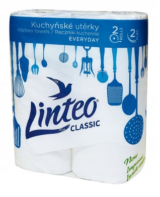 RĘCZNIKI PAPIEROWE BIAŁE CELULOZA 2 SZT 10m