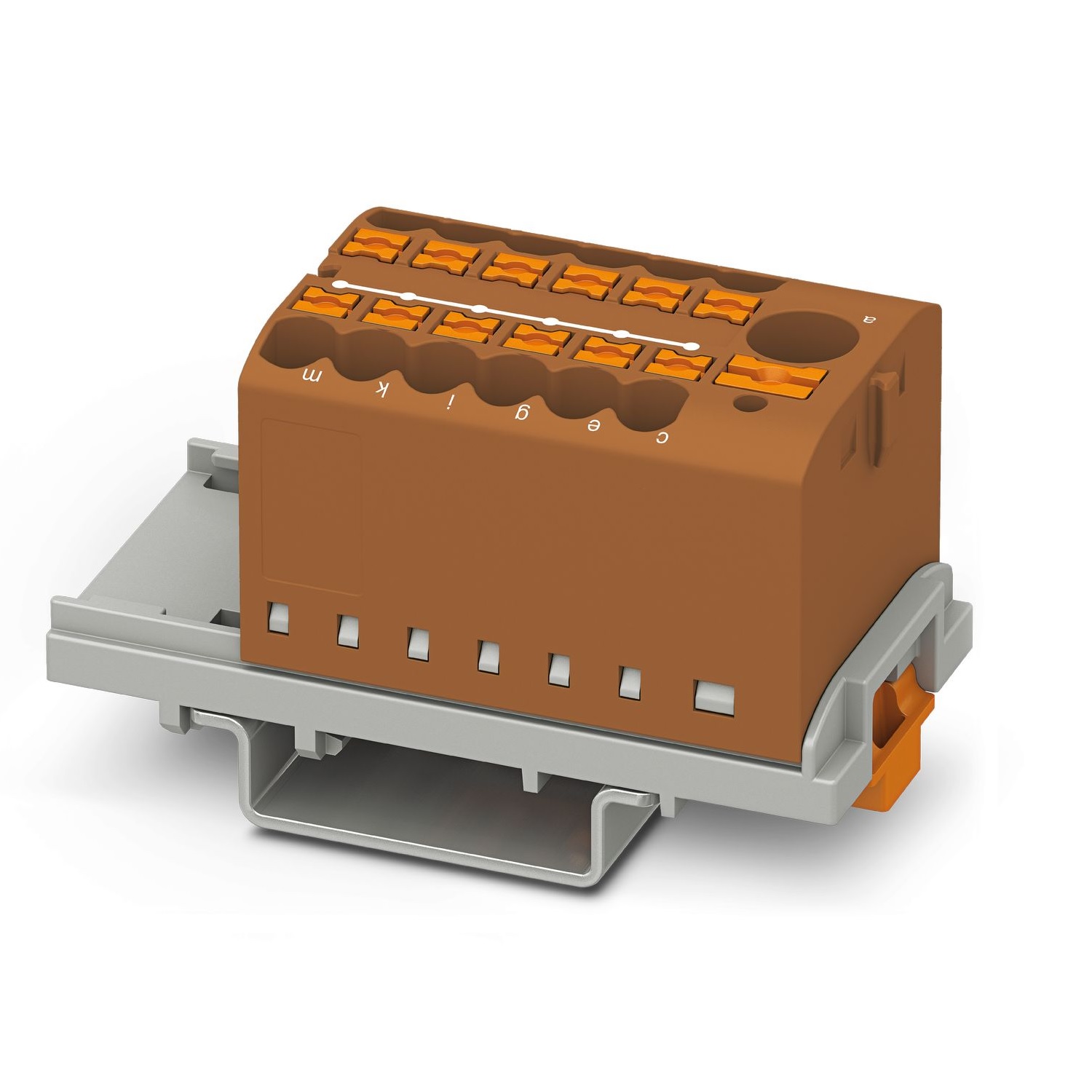 Phoenix Contact 3273098 PTFIX 6/12X2,5-NS35 BN - Distribution block — Terminal Blocks