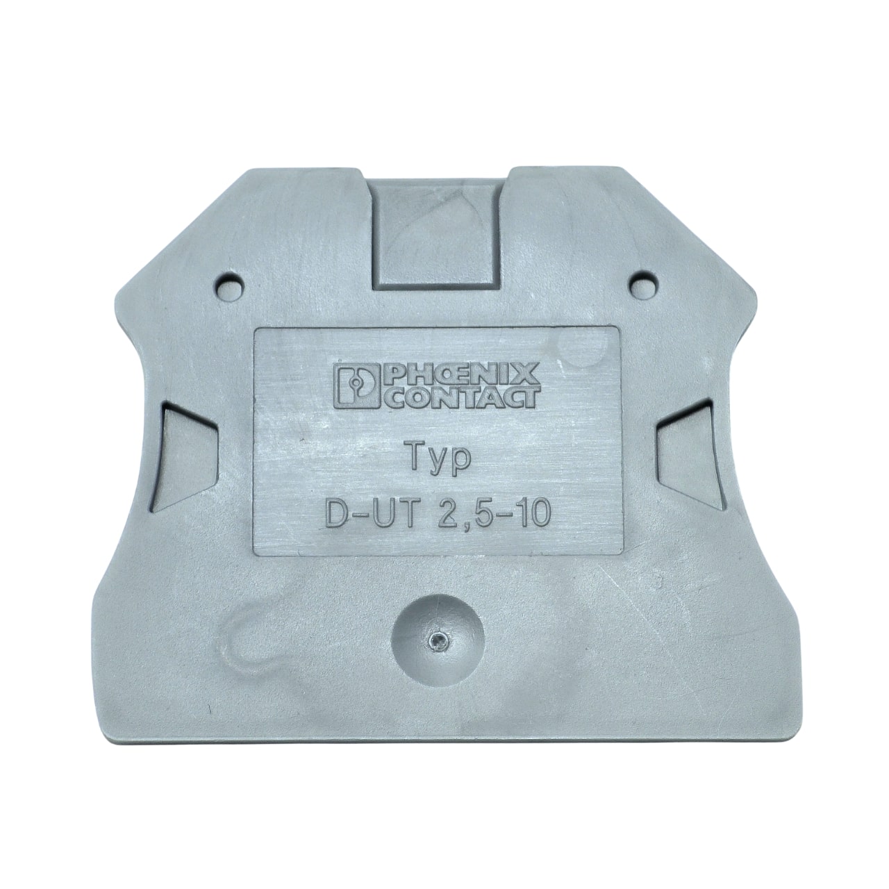 Phoenix Contact 3047028 D-UT 2,5/10 End Cover — Terminal Blocks