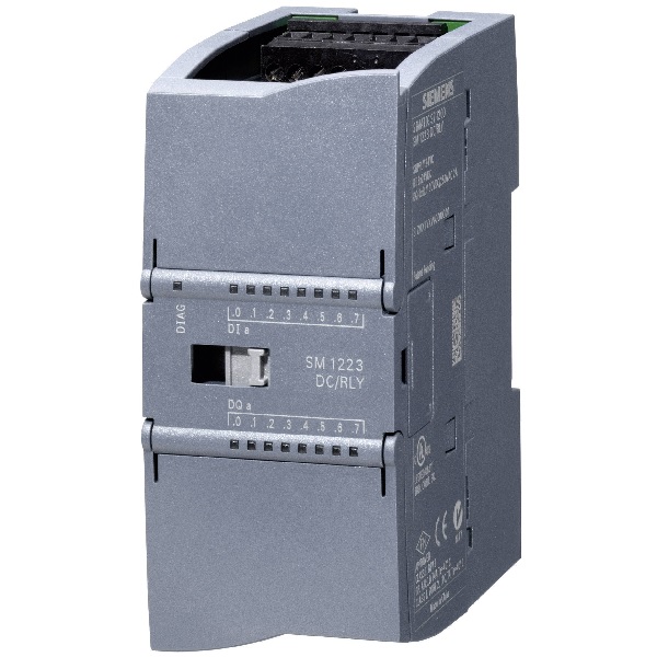 Siemens 6ES7223-1QH32-0XB0 DIGITAL I/O SM 1223, 8DI AC/ 8DO RLY — PLCs