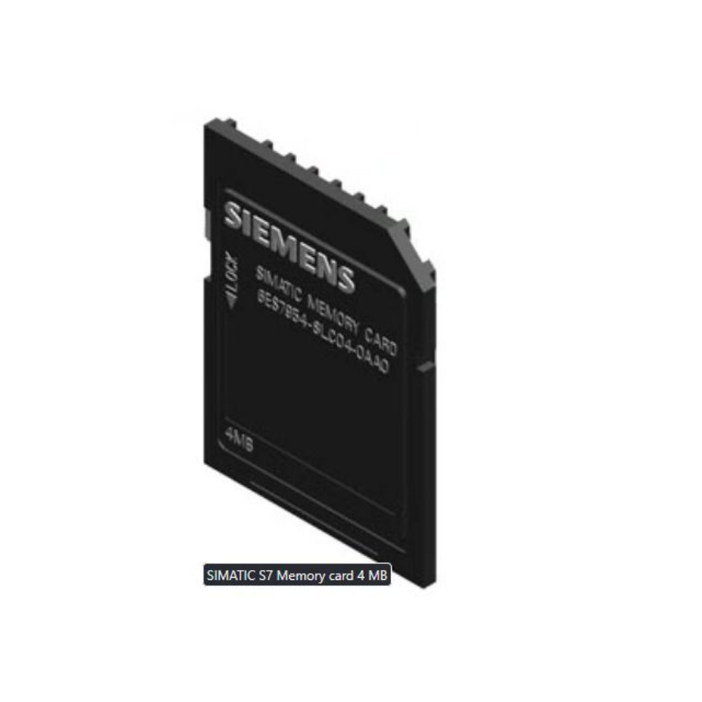 Siemens 6ES7954-8LC04-0AA0 SIMATIC S7, memory cards for S7-1x 00 CPU/SINAMICS, 3, 3V Flash, 4 MB — PLC Systems & Hardware