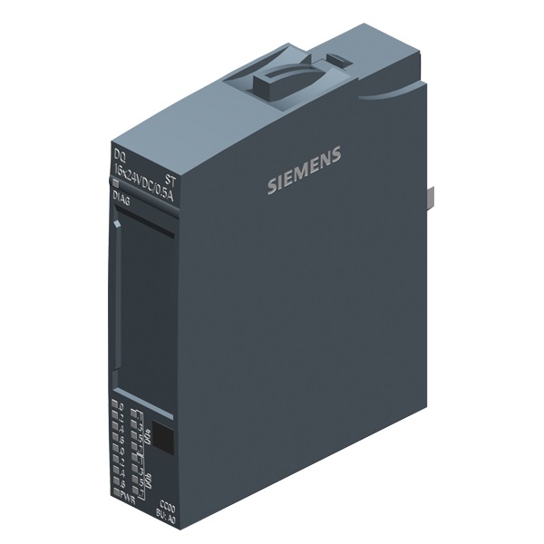Siemens 6ES7132-6BH01-0BA0 ET 200SP, DQ 16x 24V DC/0.5A ST. PU 1 — Remote I/O & Communication