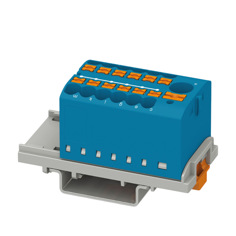 Phoenix Contact 3273090 PTFIX 6/12X2,5-NS35 BU - Distribution block — Terminal Blocks