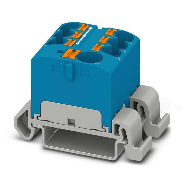 Phoenix Contact 3273726 PTFIX 10/6X4-NS35A BU - Distribution block — Terminal Blocks