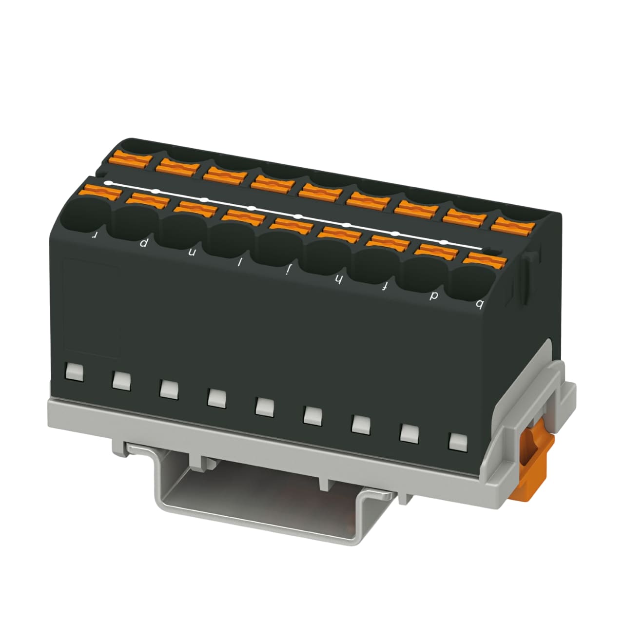 Phoenix Contact 3273584 PTFIX 18X4-NS35 BK - Distribution block — Terminal Blocks