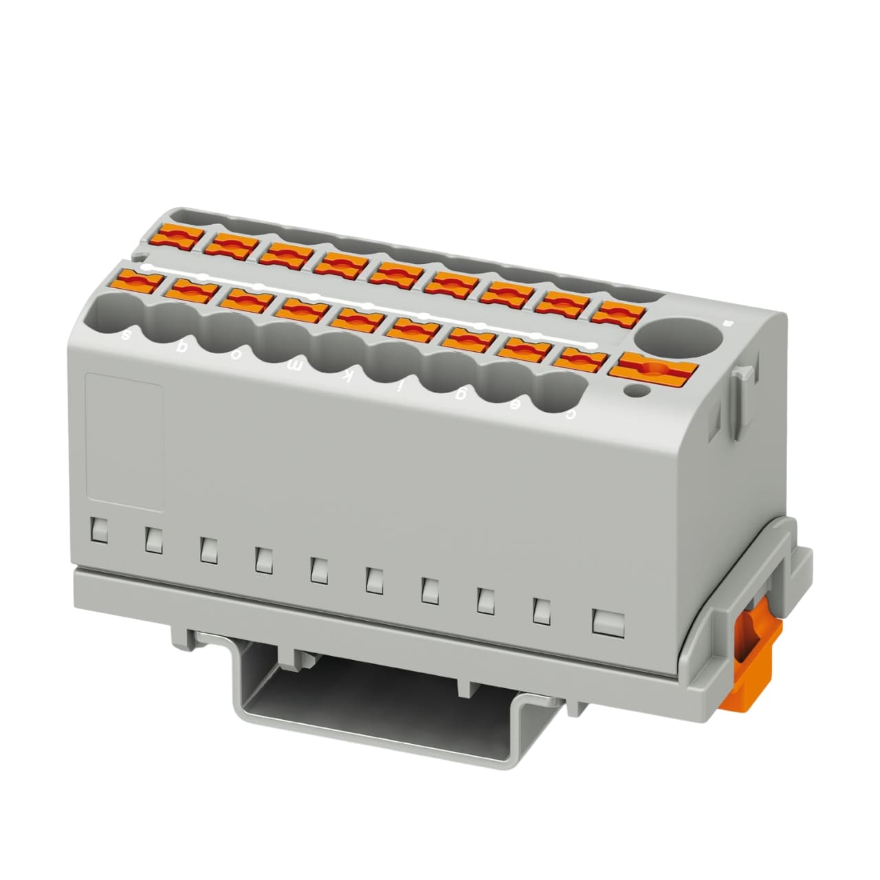 Phoenix Contact 3273110 PTFIX 6/18X2,5-NS35 GY - Distribution block — Terminal Blocks