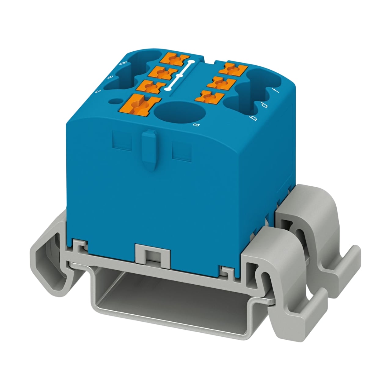 Phoenix Contact 3273200 PTFIX 6/6X2,5-NS35A BU - Distribution block — Terminal Blocks