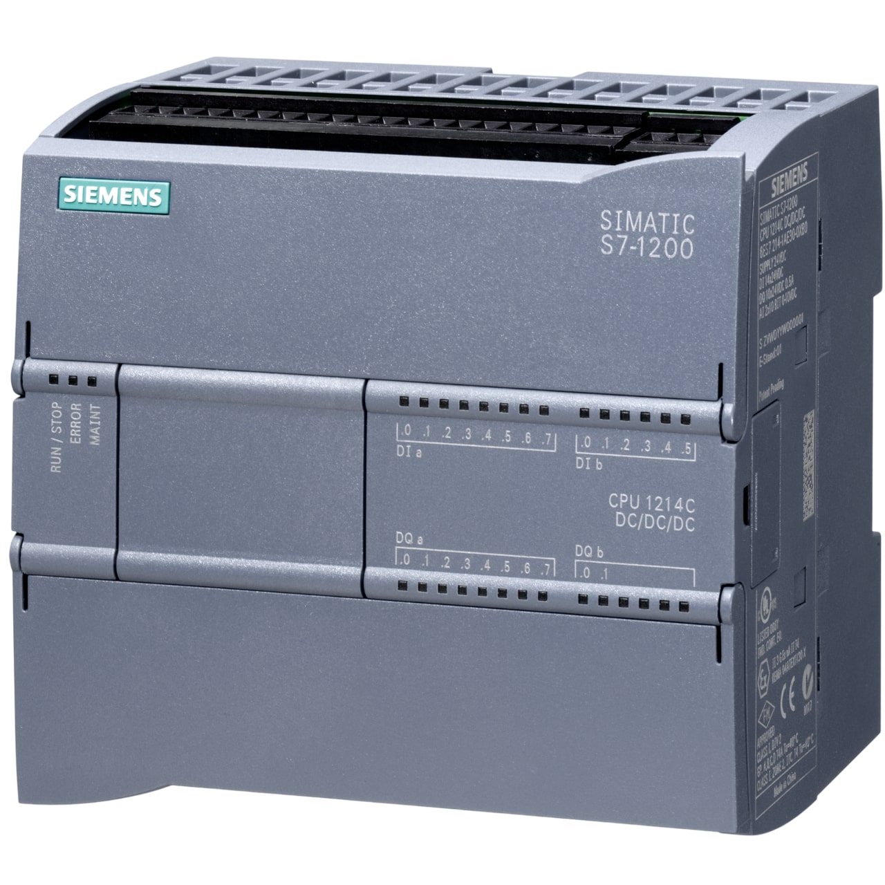 Siemens 6ES7214-1AG40-0XB0 Procesor SIMATIC S7-1200 1214C DCDCDC — PLCs