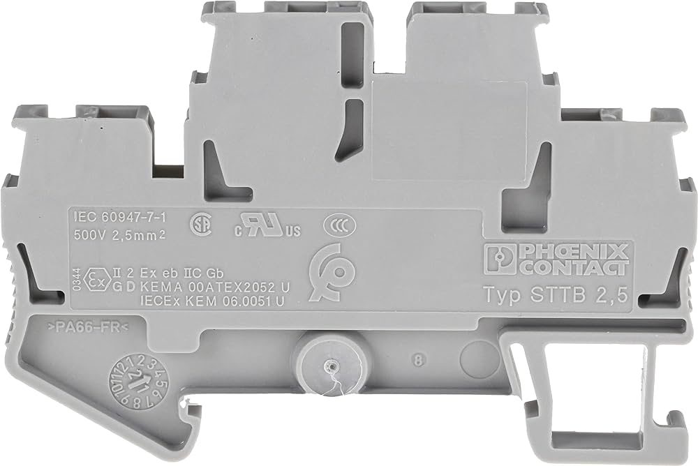 Phoenix Contact 3031270 STTB 2,5 - Double-level spring-cage terminal block — Terminal Blocks