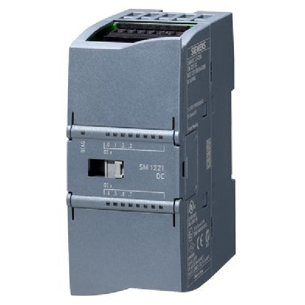 Siemens 6ES7221-1BF32-0XB0 DIGITAL INPUT SM 1221, 8DI, 24VDC, S7-1200 — PLC Modules & Extensions